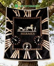 Hermes Throw Blankets